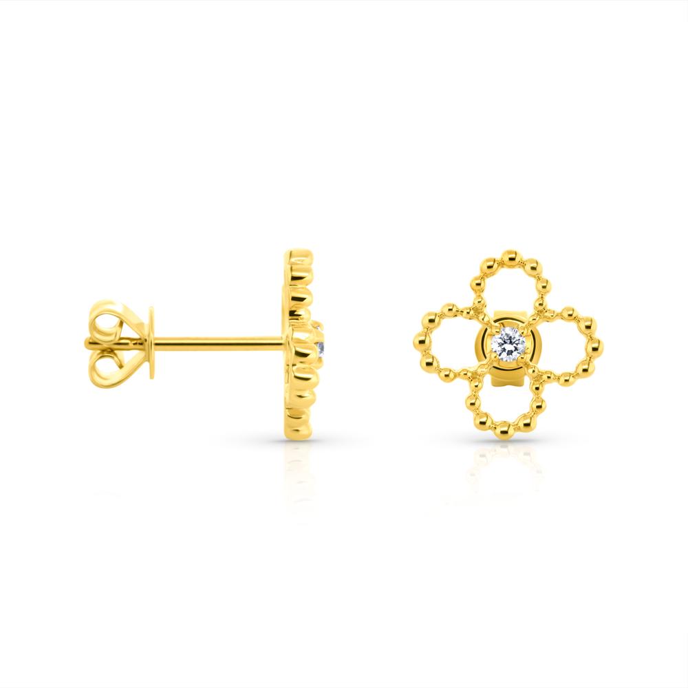 View Clover Diamond Earrings