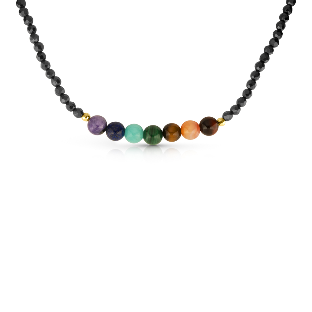 View Multi Color Beads Necklace