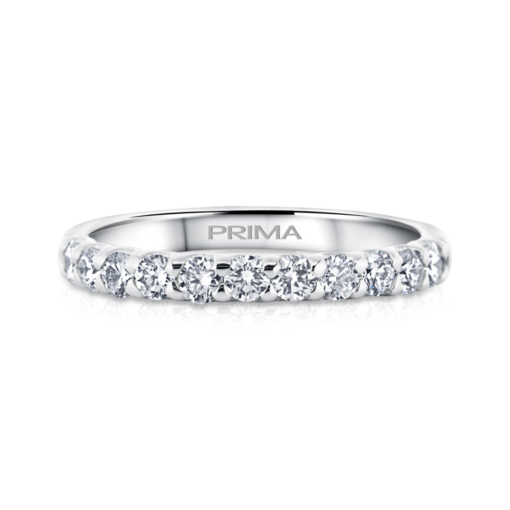 View Diamond U Shape Band