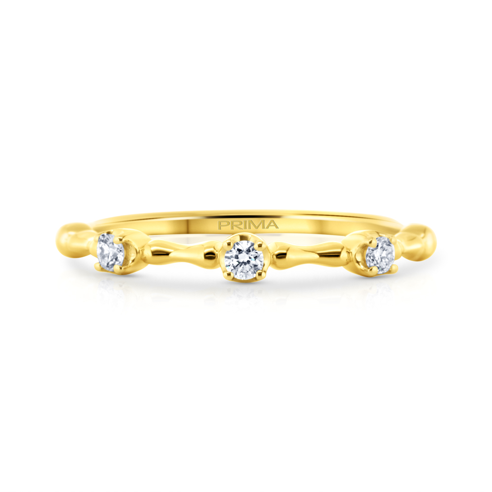 View Diamond Bar Ring