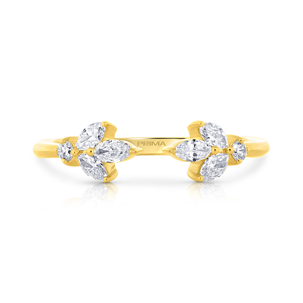 View Diamond Open Top Ring